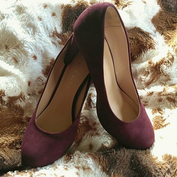Kelly & Katie Shoes - Plum Pump High Heels